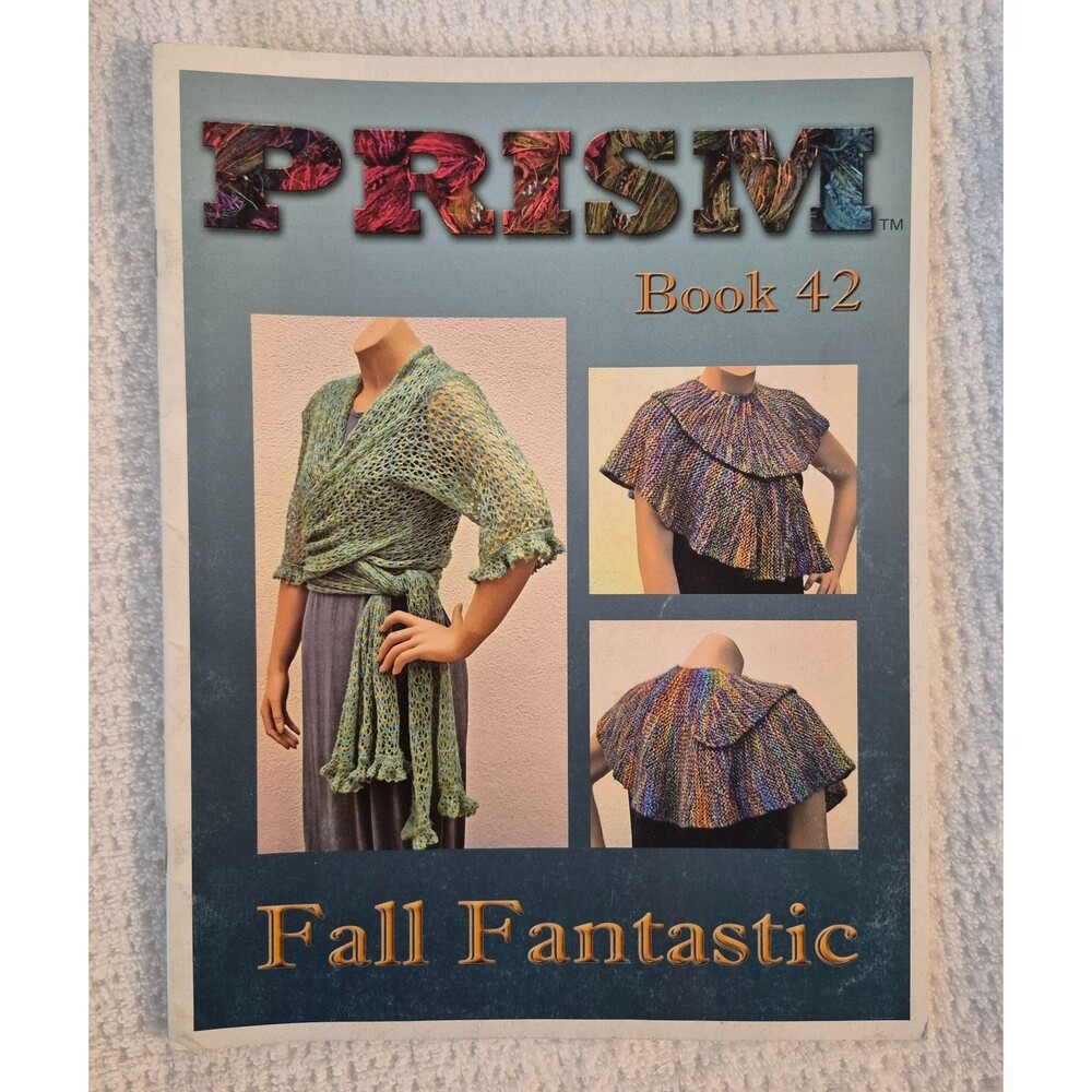 Prism Yarn Fall Fantastic 2007 Book 42 Knitting Pattern Instructions